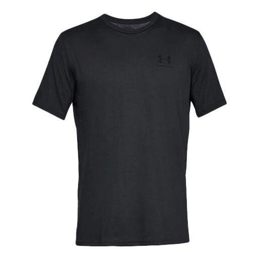 

Футболка sportstyle training sports short sleeve couple style black Under Armour, черный