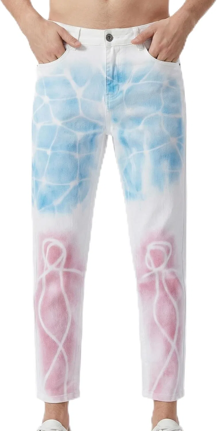 Джинсы, низкая посадка, Mens, Customized