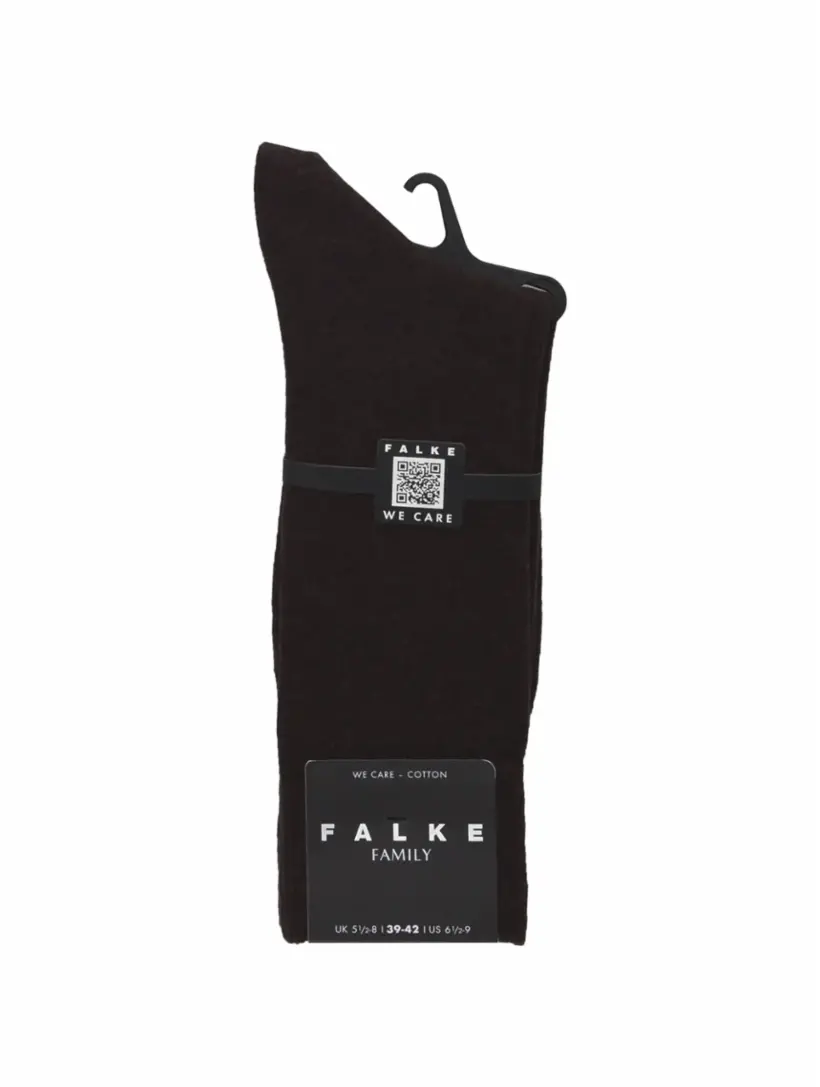 

Хлопковые высокие носки Falke, коричневый