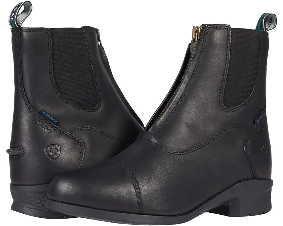 Сапоги женские Ariat Heritage IV Zip водонепроницаемые, черный