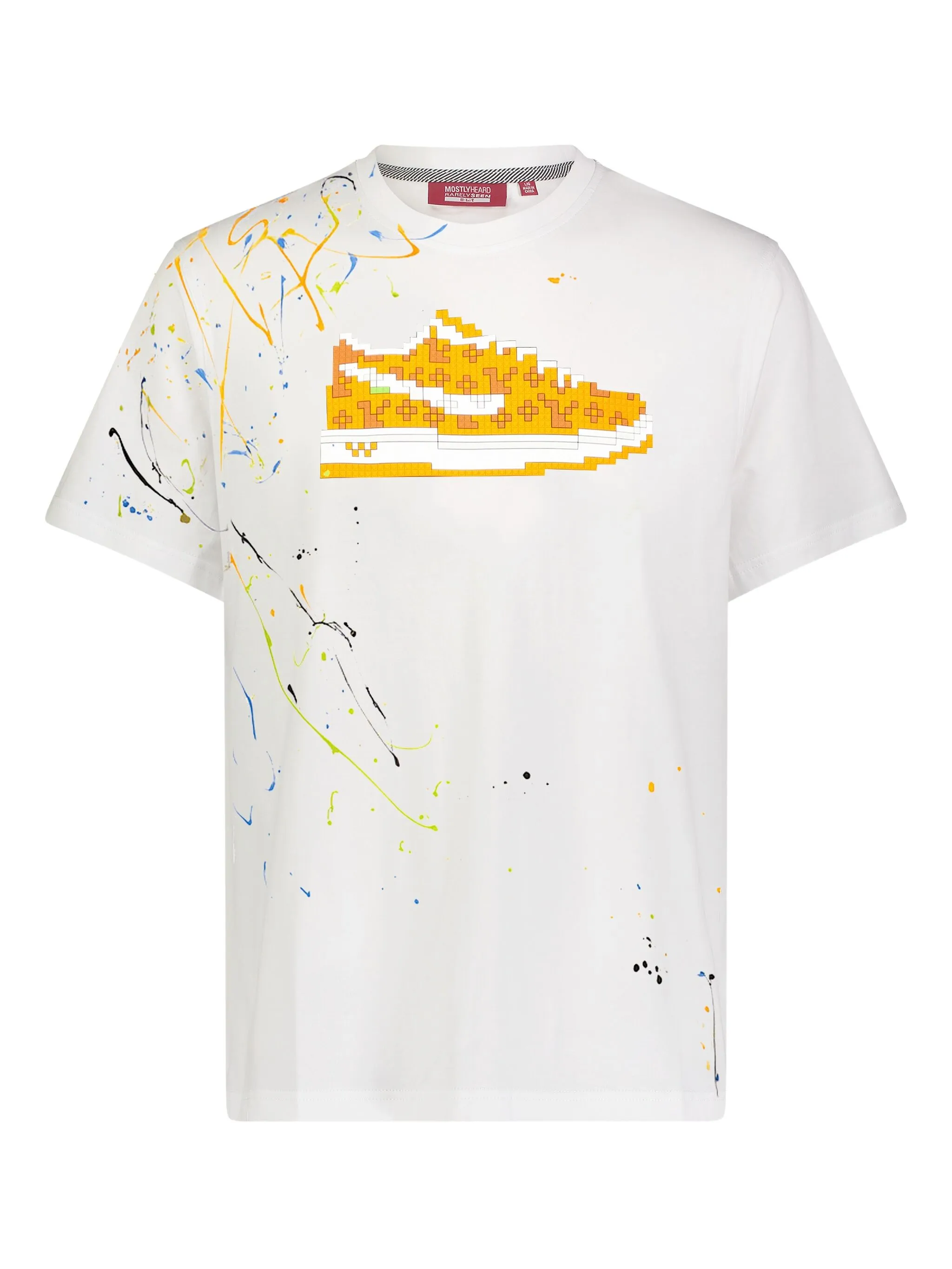 

Футболка Louis Mostly Heard Rarely Seen 8-Bit, белый