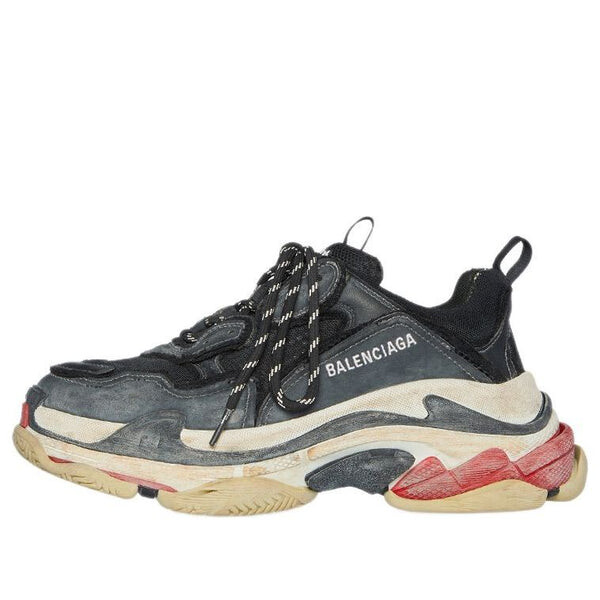 

Кроссовки triple s 'lack red' Balenciaga, черный