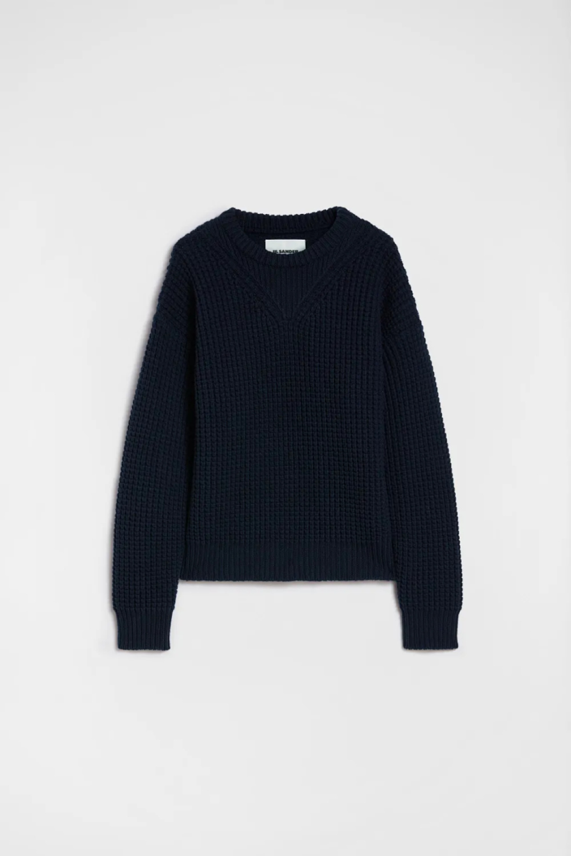 

Шерстяной свитер Jil Sander, синий