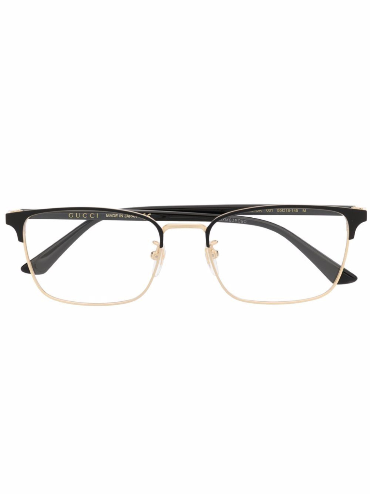 

Gucci Eyewear очки в роговой оправе, черный