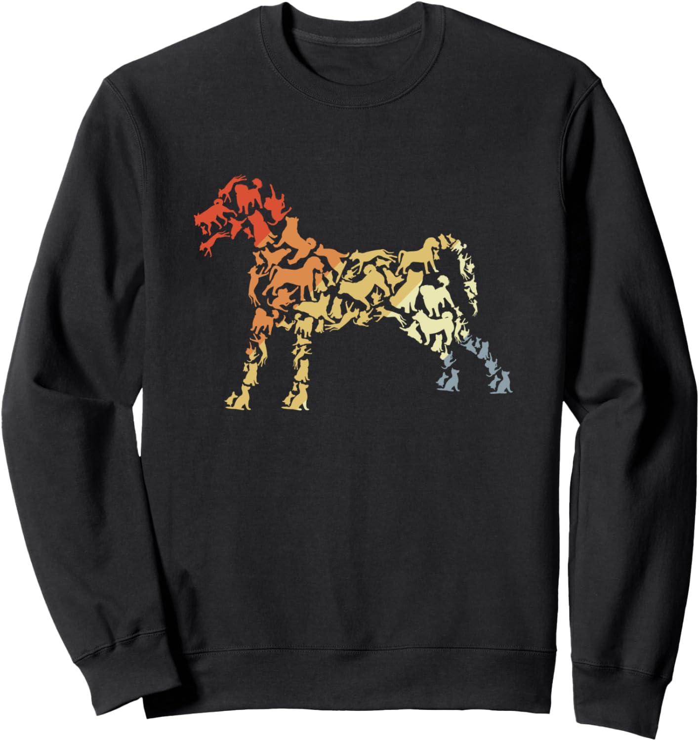 

Винтажная толстовка с рисунком собаки Funny Dog Shirts And Gifts, черный