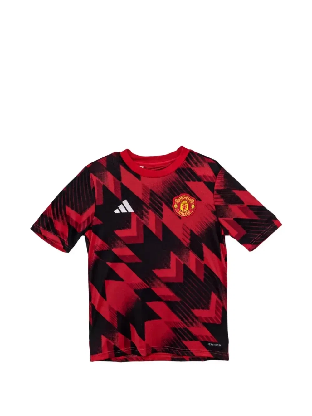 Футболка Manchester United с нашивкой-логотипом Adidas Kids, красный