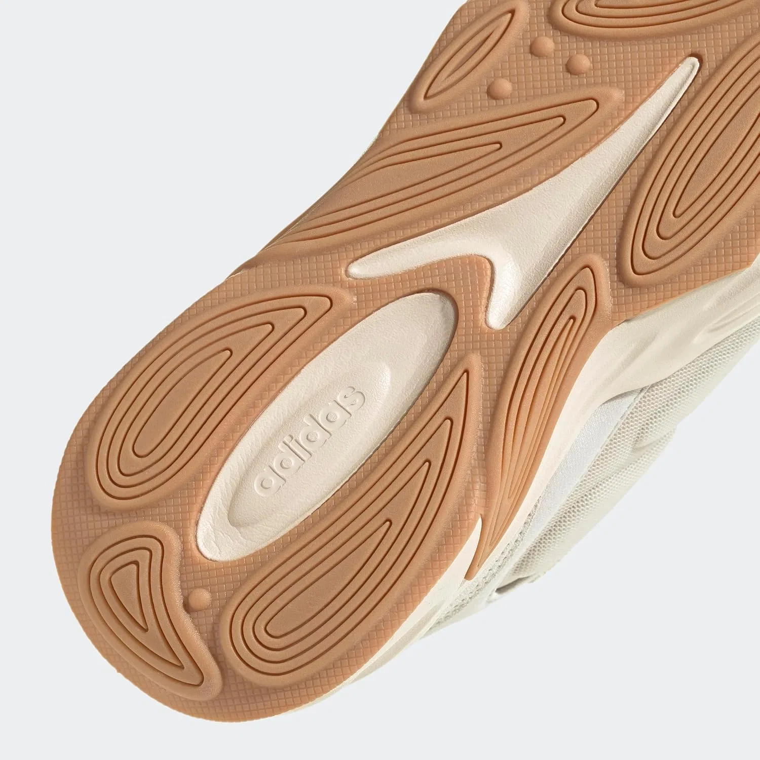 Мужские кроссовки Ozelle Adidas, Aluminium Wonder White Gum — фото 4