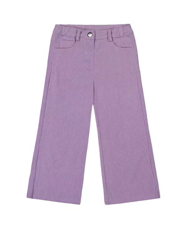 

Вельветовые брюки с широкими штанинами для девочек - для маленьких детей Deux Par Deux, фиолетовый