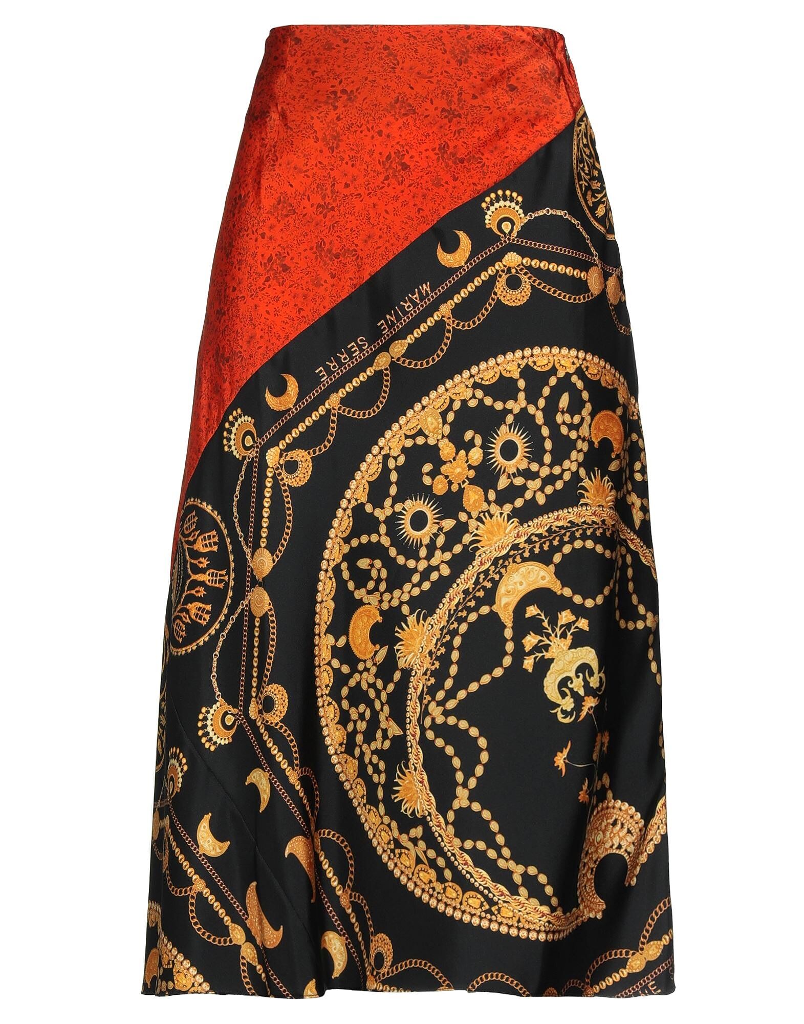 

Юбка миди Marine Serre, черный