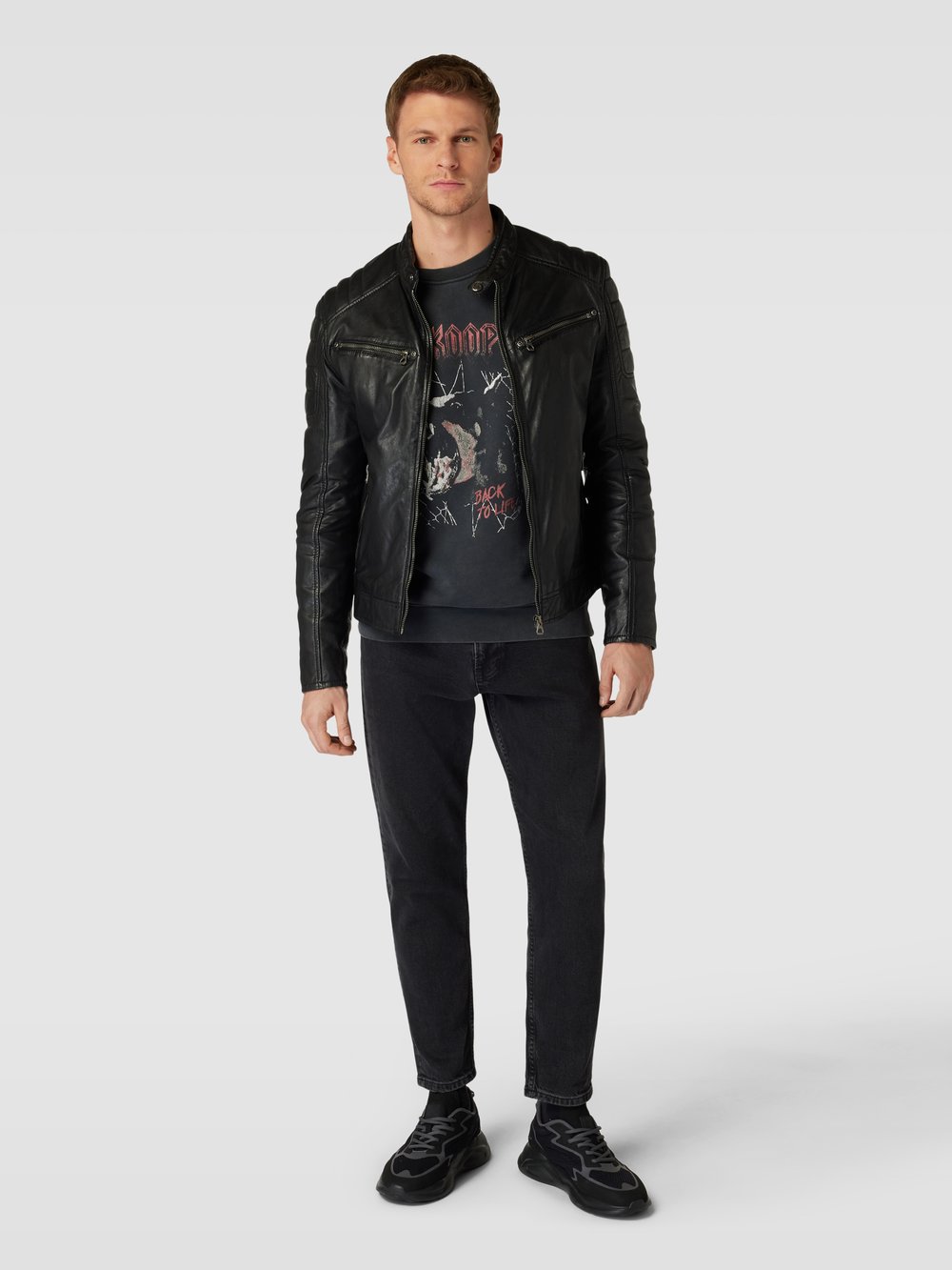 

Толстовка с принтом в виде этикетки THE KOOPLES, черный