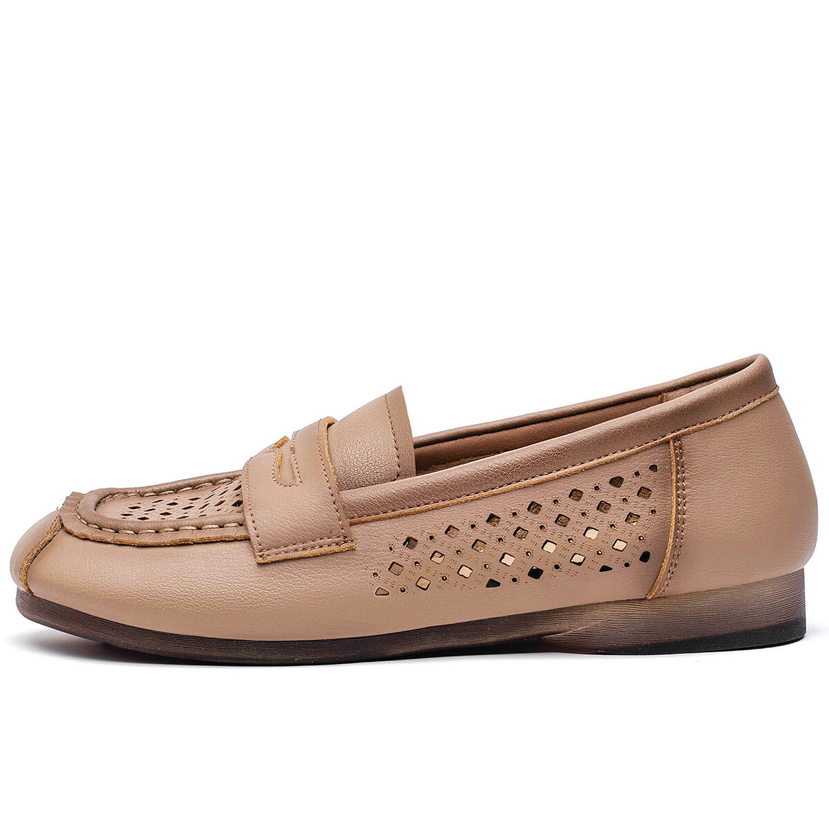 

Туфли женские повседневные Women's Casual Shoes Women's Low-Top Ritai, бежевый