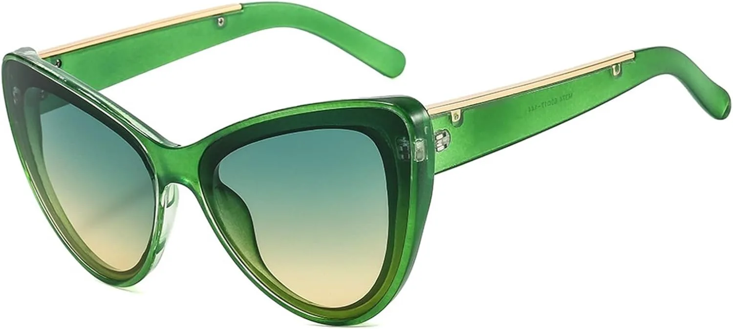 

Декоративные металлические солнцезащитные очки XINXIN «Кошачий глаз» для мужчин и женщин, очки для вождения на открытом воздухе (Цвет: A, Размер: Средний), A