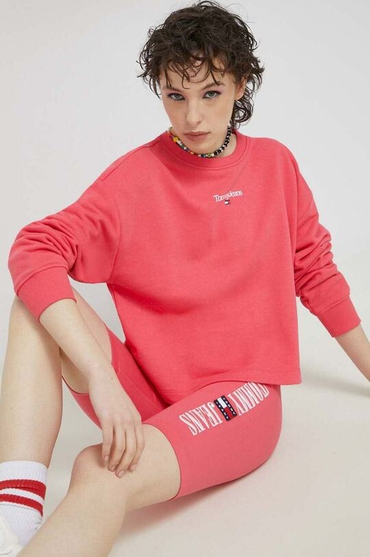 

Толстовка Tommy Jeans, розовый
