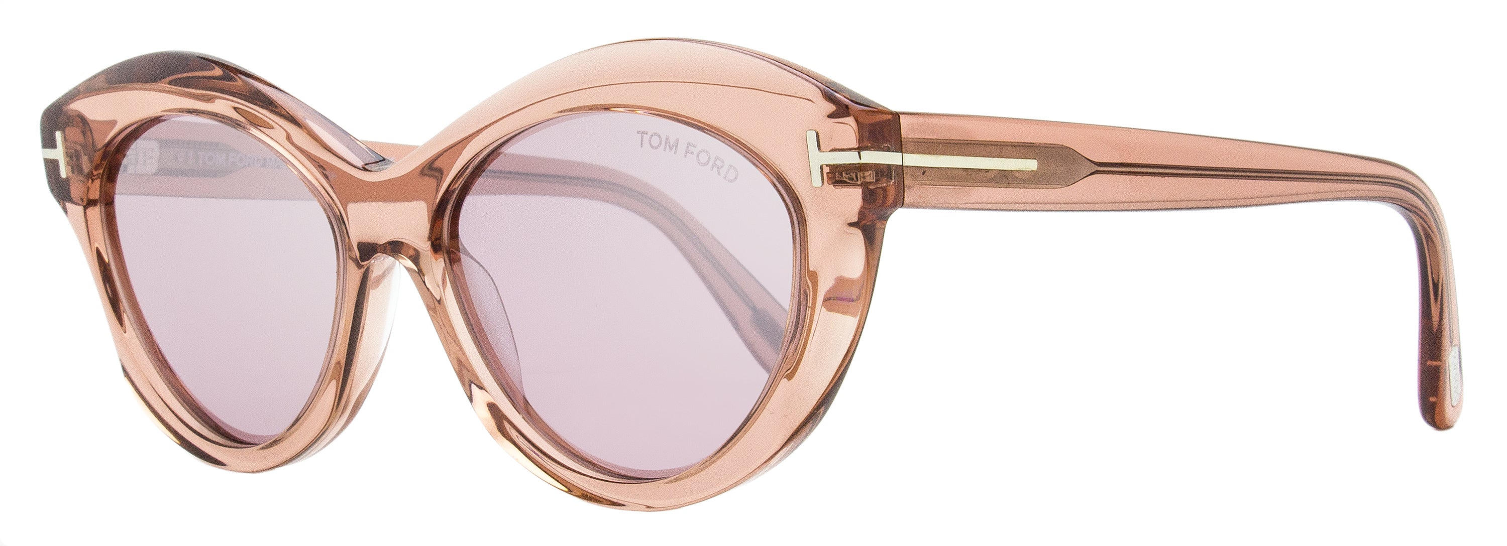 

Солнцезащитные очки Tom Ford Toni женские TF1111 72Z розовые 55 мм