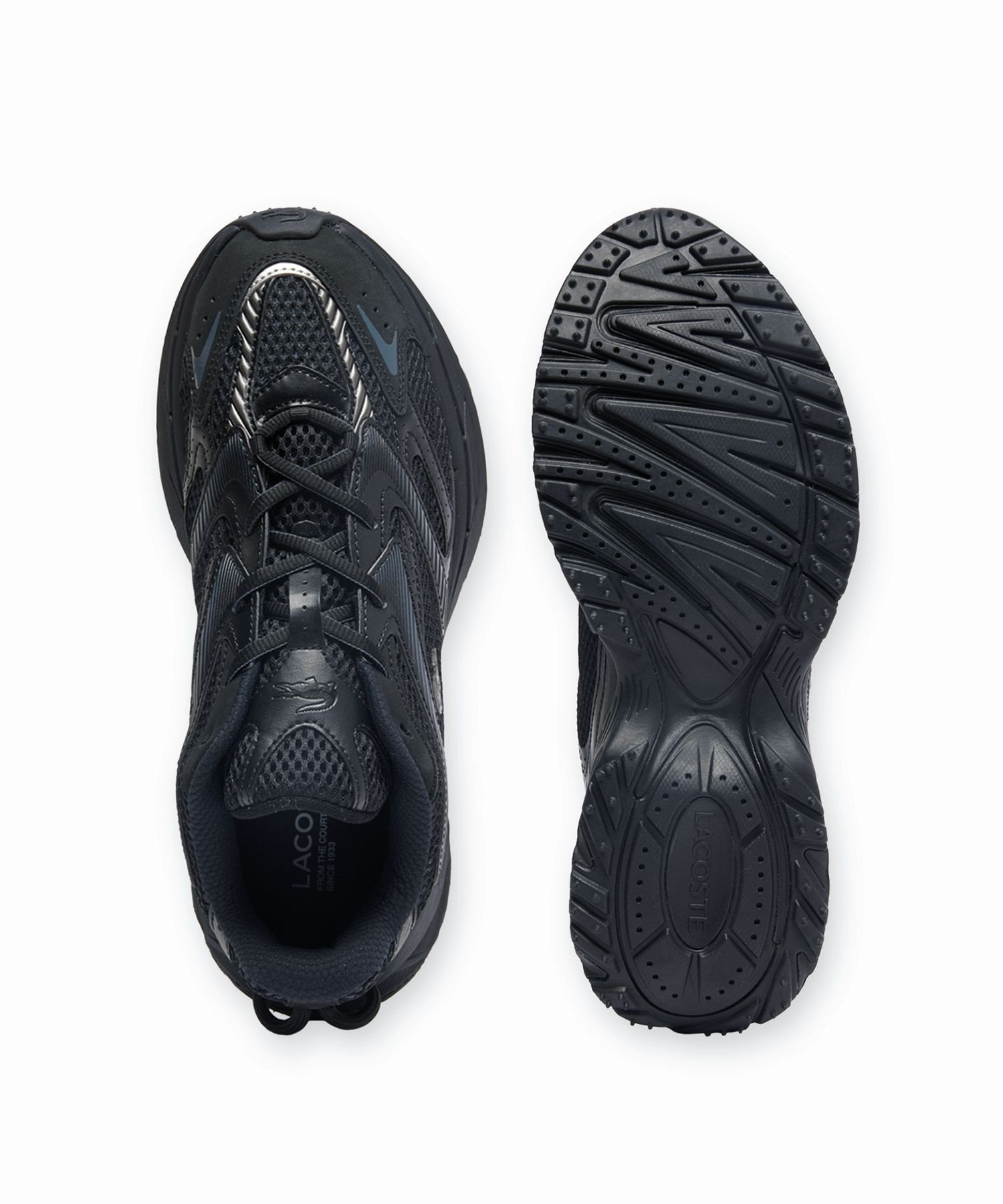 Мужские кроссовки L003 NEO SHOT 125 1 SMA Big Mesh High-Tech LACOSTE, Black — фото 4