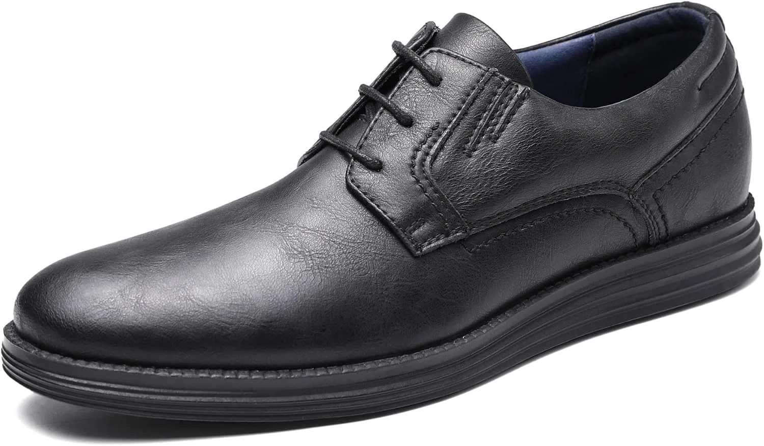 Туфли Men's Shoes, Men's Leather Shoes, Casual Shoes, Lace-Up Shoes, Work and Office Shoes, Simple Men's Shoes, Four Seasons, Professional Work Shoes, Wedding Shoes, Elegant Shoes Generic, Black