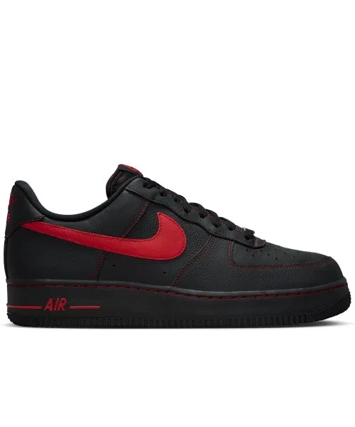 Мужские кроссовки NIKE Air Force 1 '07 LV8 чёрные — фото 4