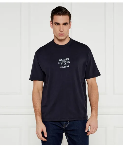 

Футболка Embro Classic fit Guess Jeans, синий