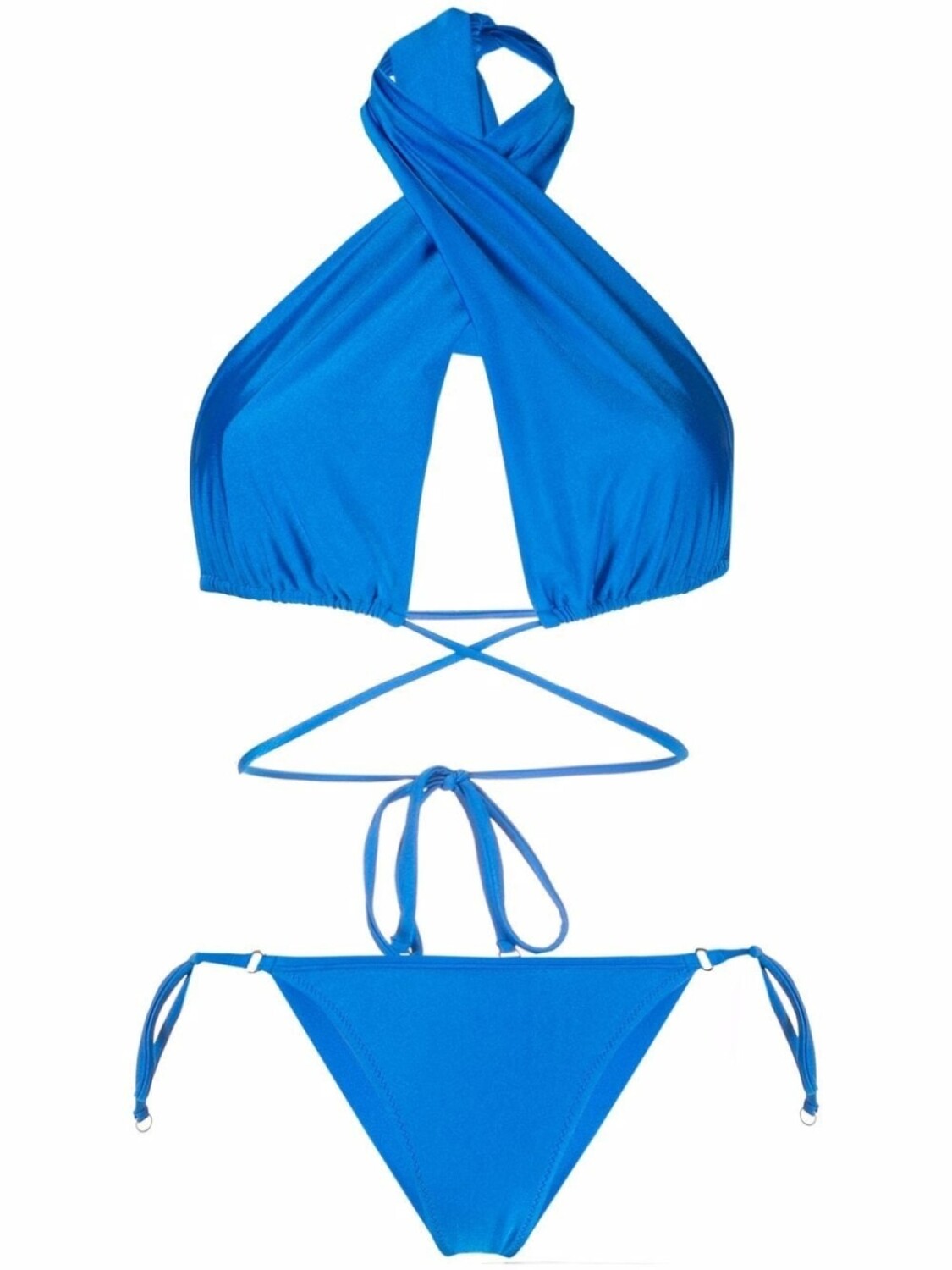 

Noire Swimwear бикини с треугольными чашками, синий