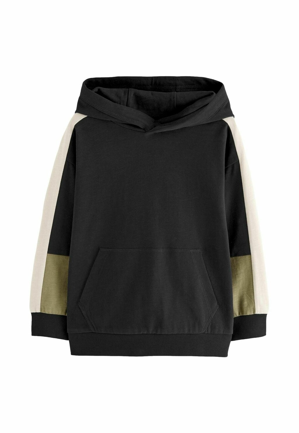 

Толстовка с капюшоном MIDWEIGHT COLOURBLOCK -REGULAR FIT Next, черный