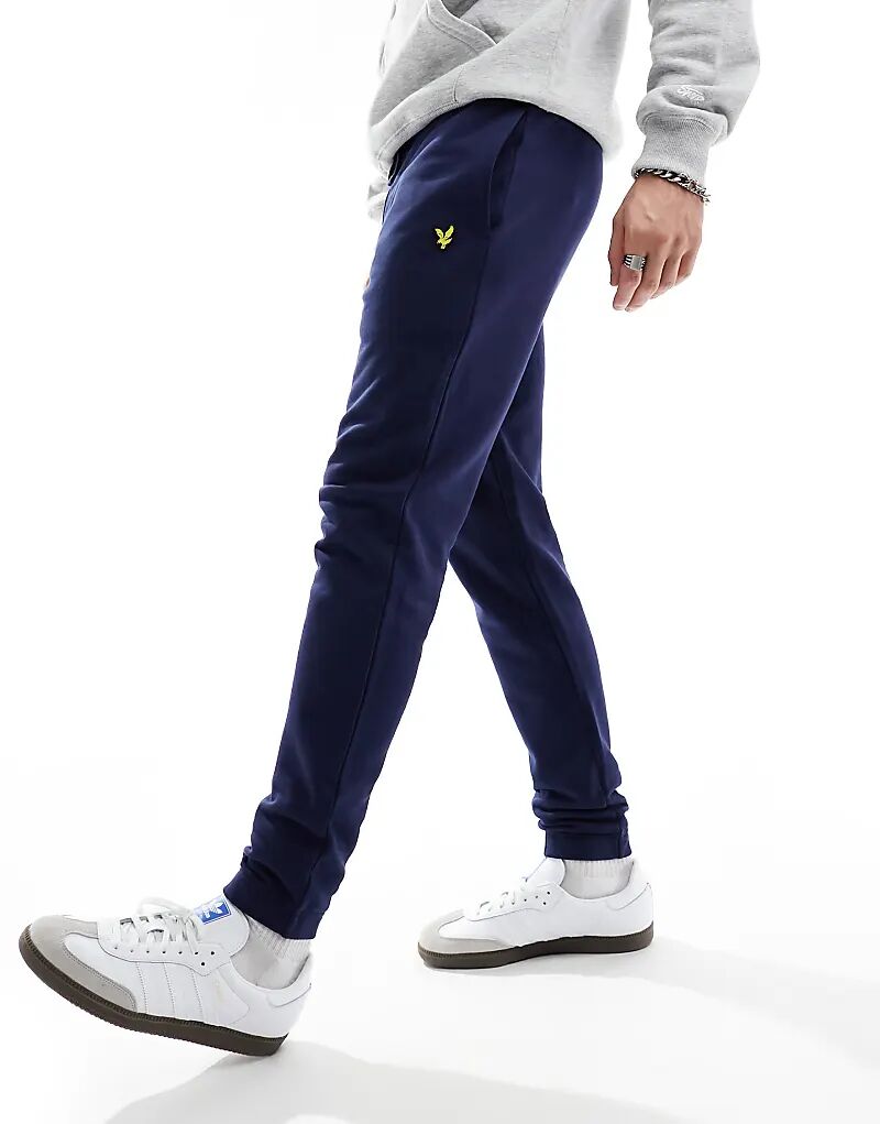 

Узкие спортивные штаны темно-синего цвета Lyle & Scott