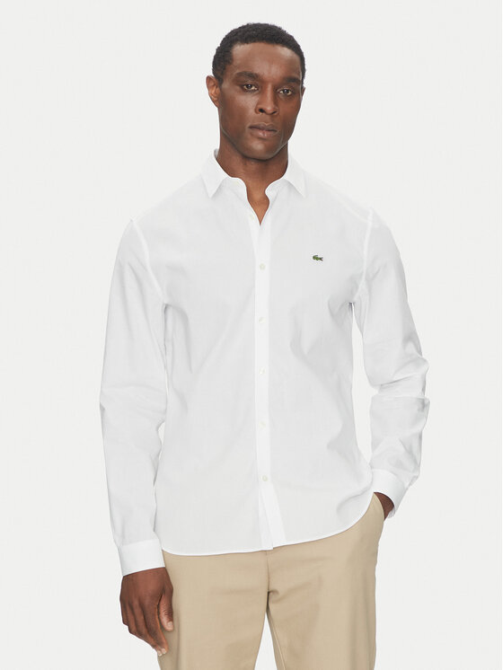 

Рубашка облегающего кроя CH5620 Lacoste, белый