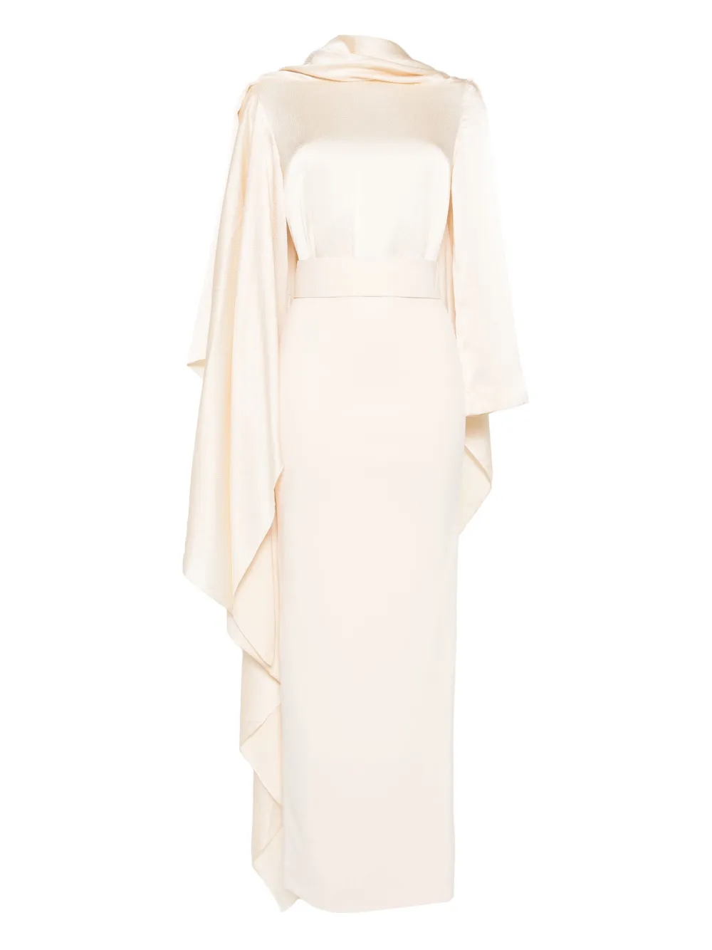 

Платье макси The Rosalia Solace London, желтый
