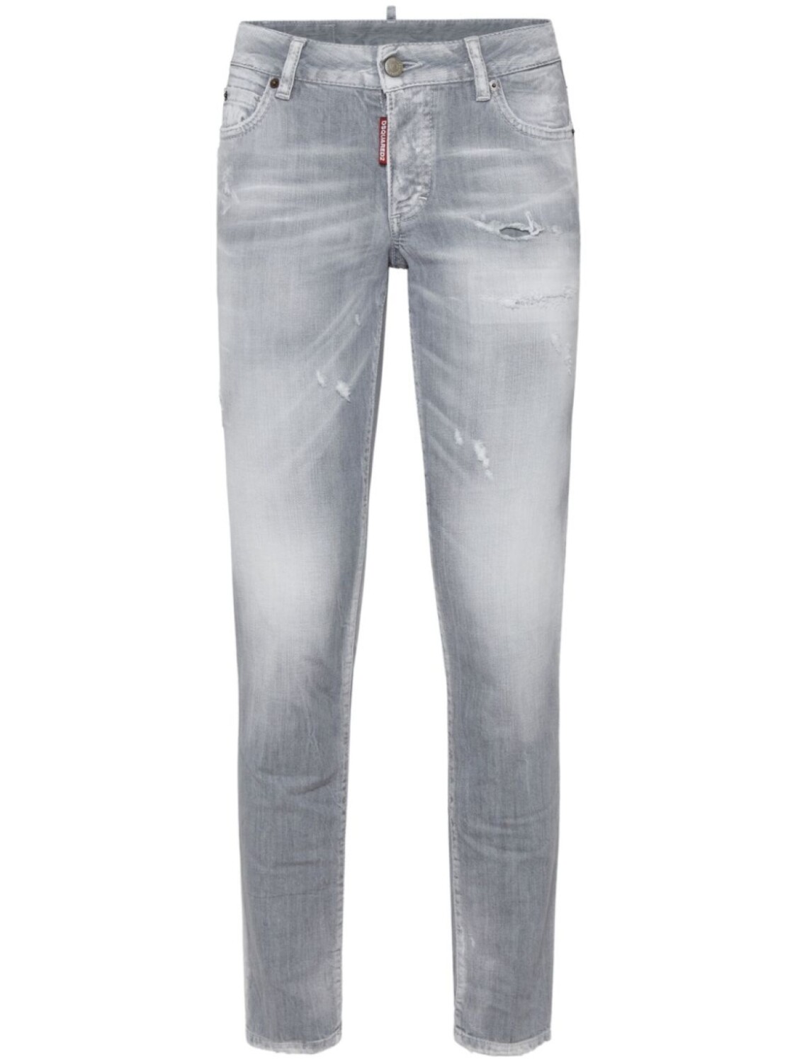 

Джинсы средней посадки DSQUARED2 Jennifer, серый