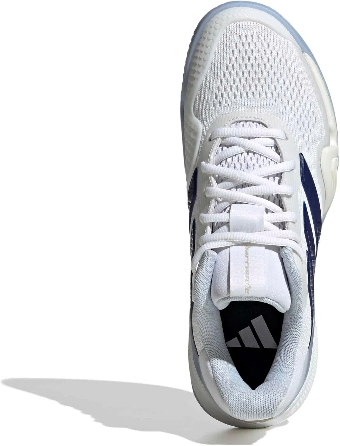 Кроссовки для тенниса Adidas Barricade 14, белый/темно-синий — фото 3