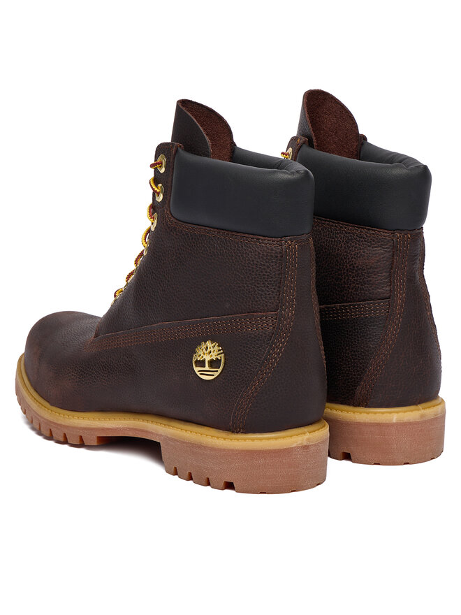 Ботильоны на шнуровке Premium 6-Inch Waterproof TB0A2P6WEXU1 Timberland, коричневый — фото 3