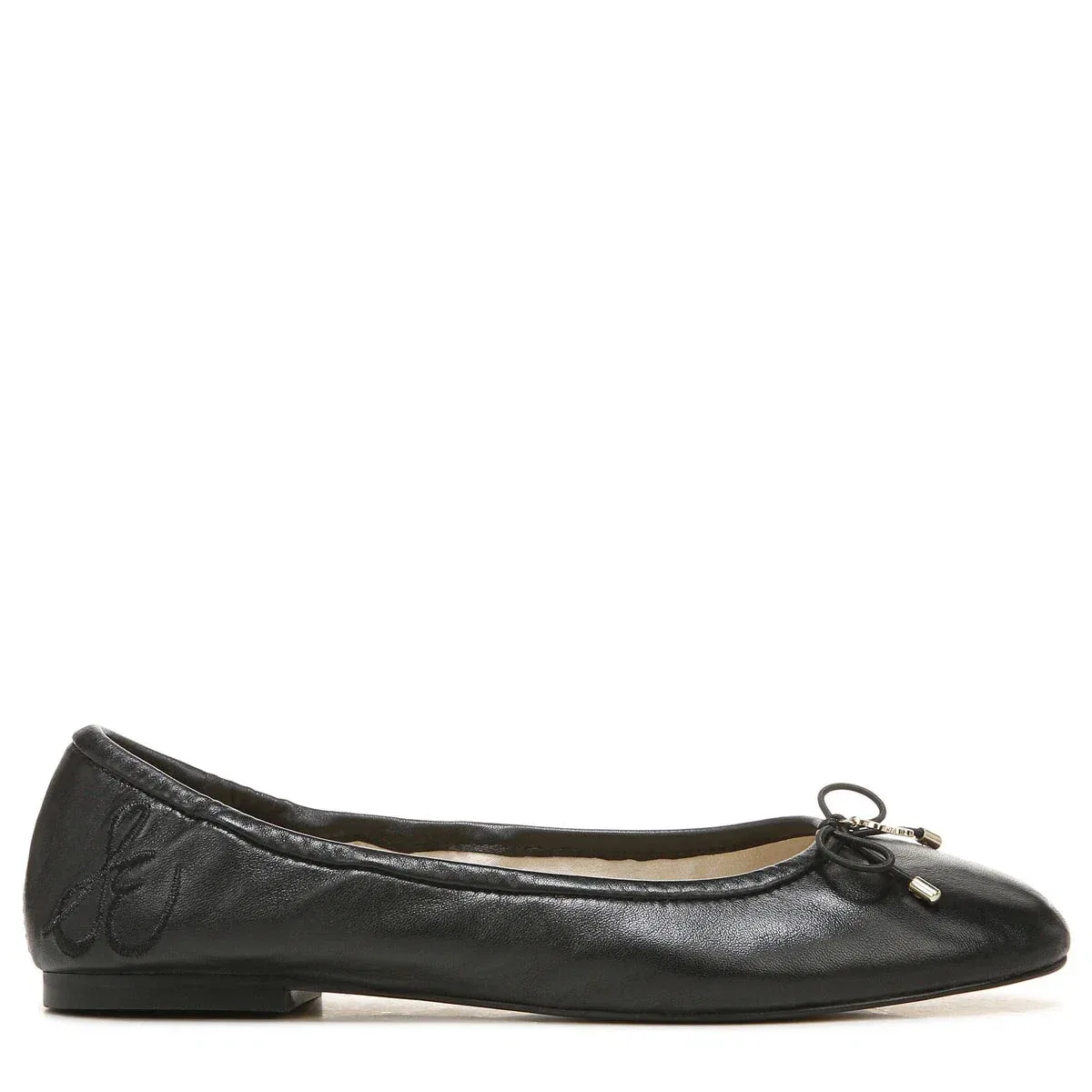 Детские балетки Sam Edelman Felicia Mini H8794L1001, черная кожа, HTAT347 — фото 2