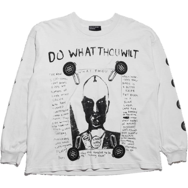 

Футболка мужская выцветшая белая ENFANTS RICHES DEPRIMÉS