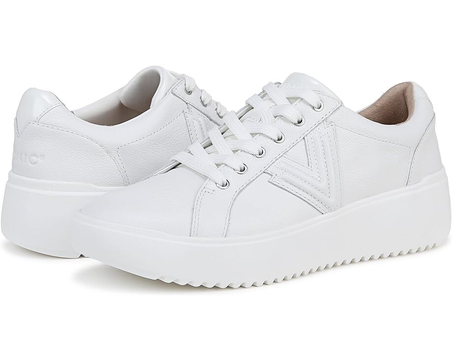 

Кроссовки VIONIC Kearny Lace Up Oxfords, цвет White Leather