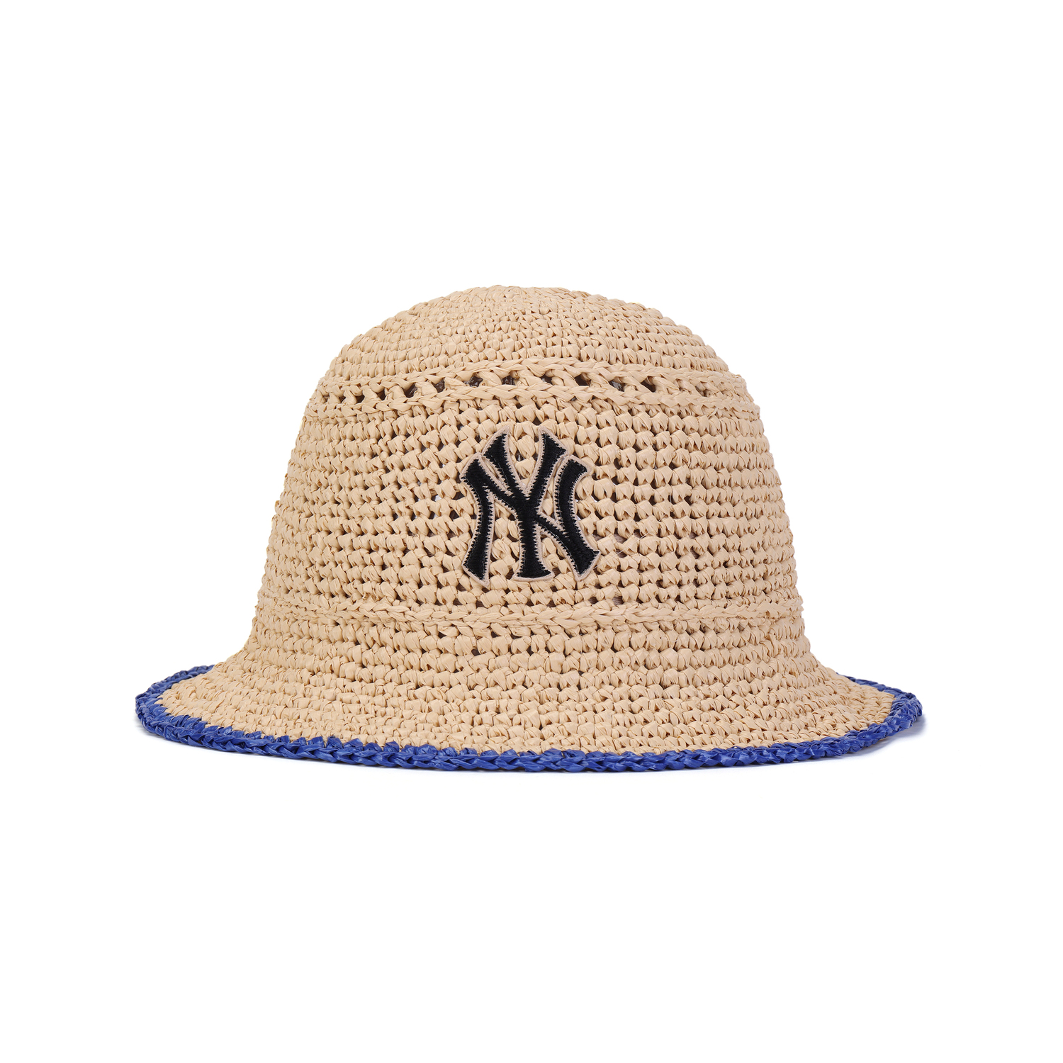 

MLB Полипропиленовая реффия ведро шляпа унисекс бежевый желтый, Beige Yellow