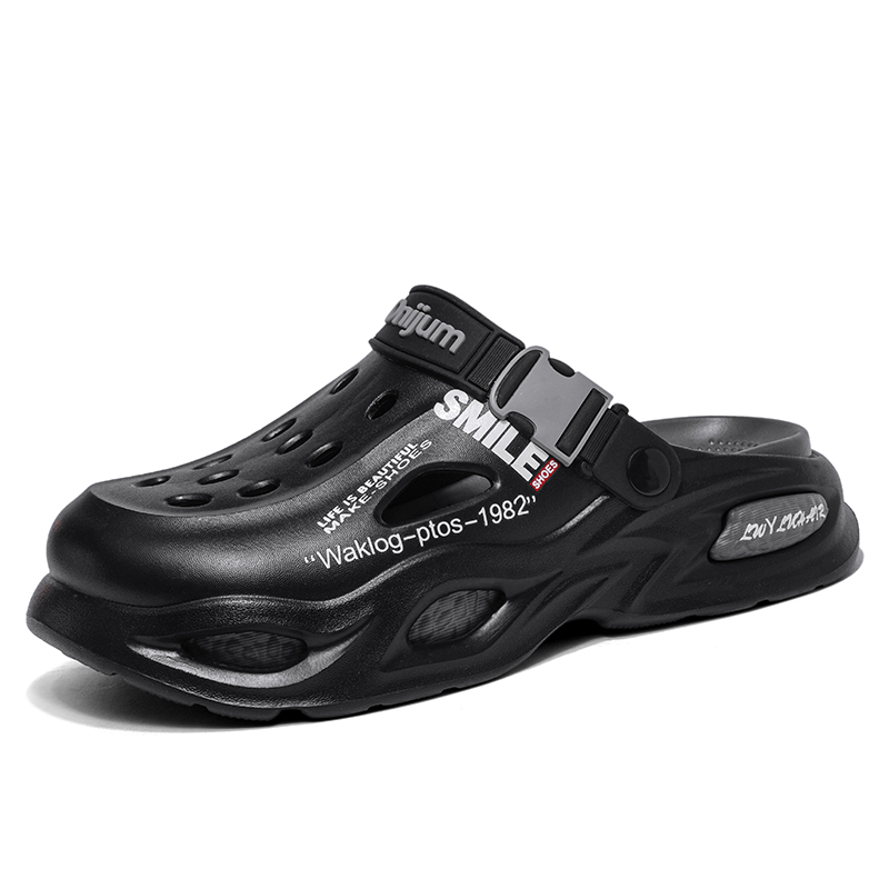 

CariteSport Клоги унисекс черно-серые, цвет Black Gray