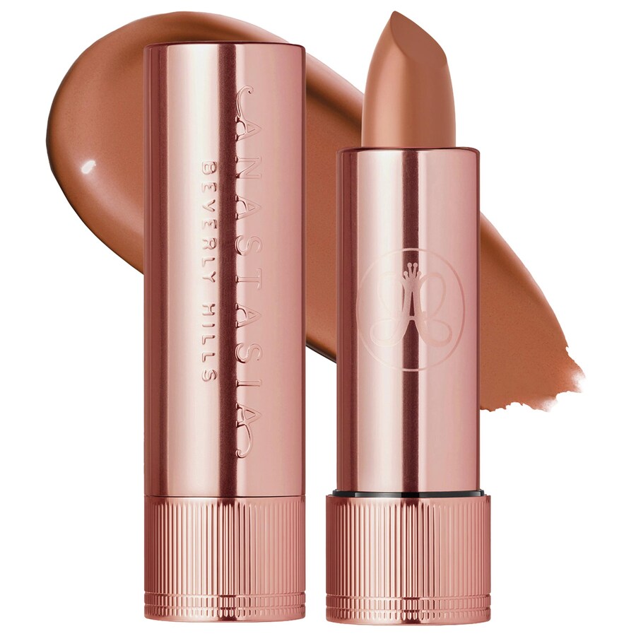 

Матовая и сатиновая бархатная помада с высокой пигментацией Anastasia Beverly Hills, 0.10 oz/3 g, Soft Brown