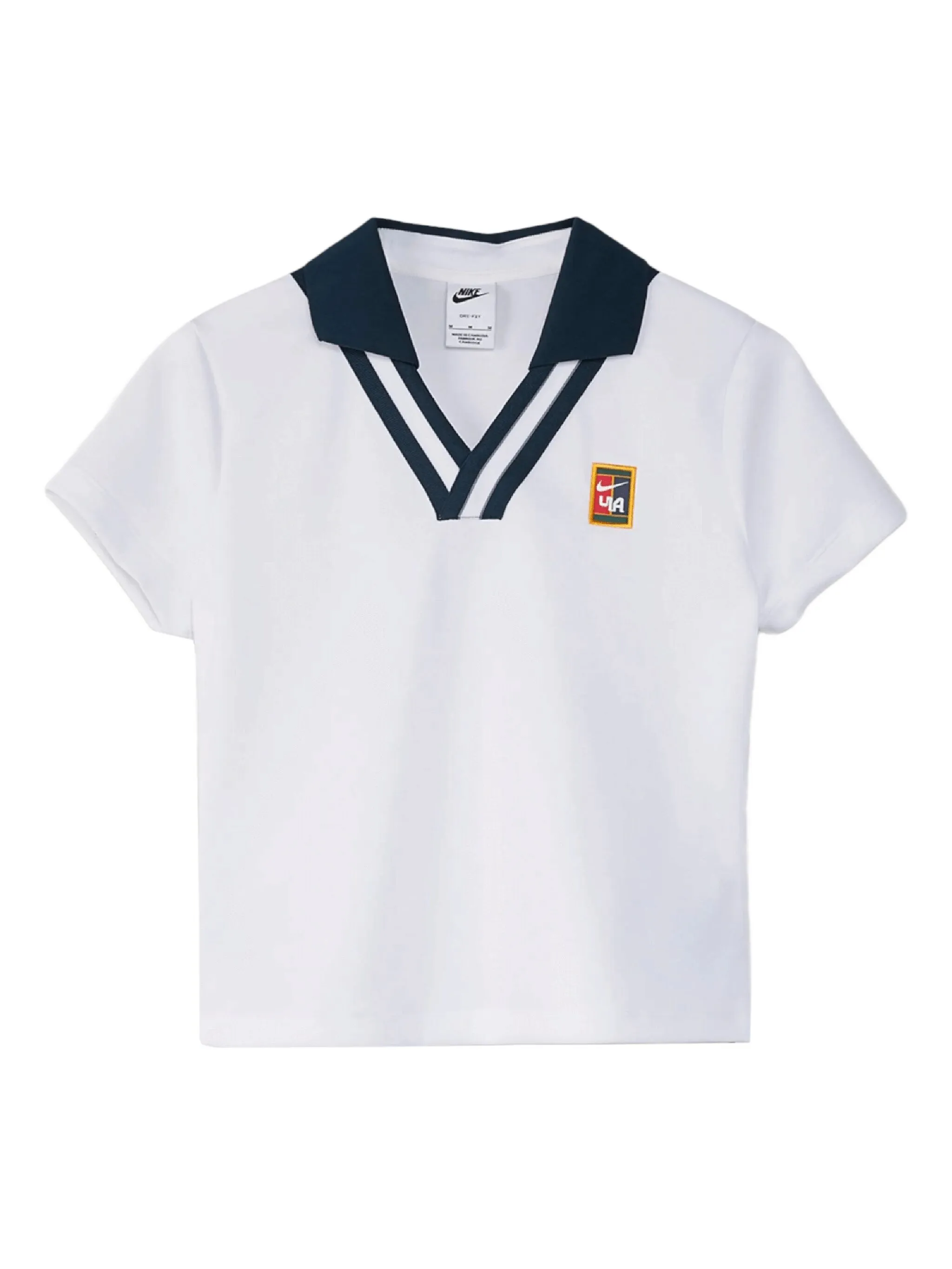 

Рубашка поло с V-образным вырезом из коллаборации с Yoon Court Nike, белый