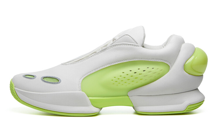 

Баскетбольные кроссовки One Basketball Shoes Unisex Low-Top White/Green Eqlz Equalizer