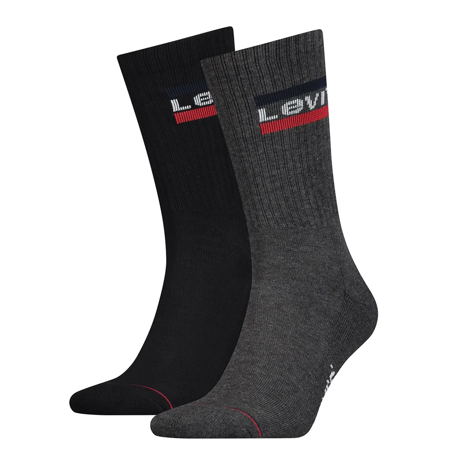Носки спортивные Levi´s, черный/серый