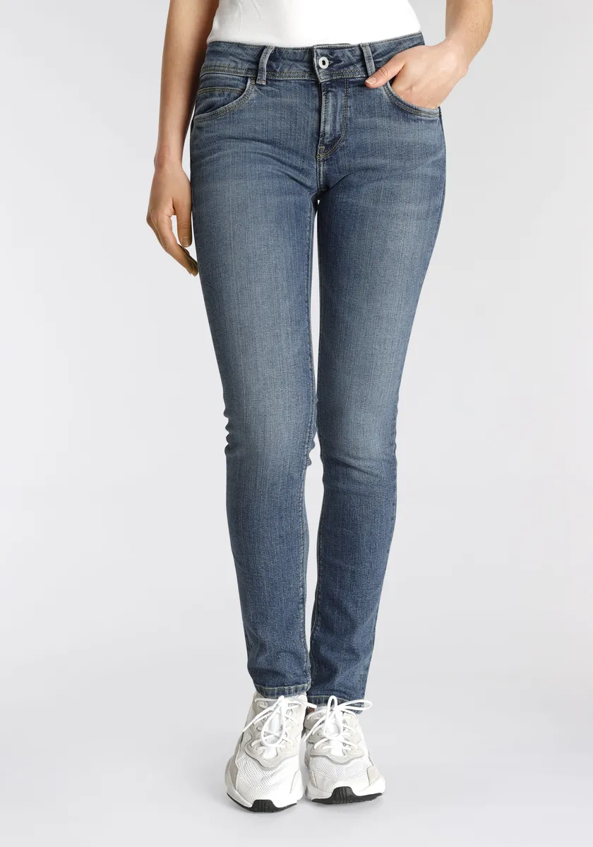 

Джинсы узкого кроя Pepe Jeans "New Brooke", цвет Medium Used