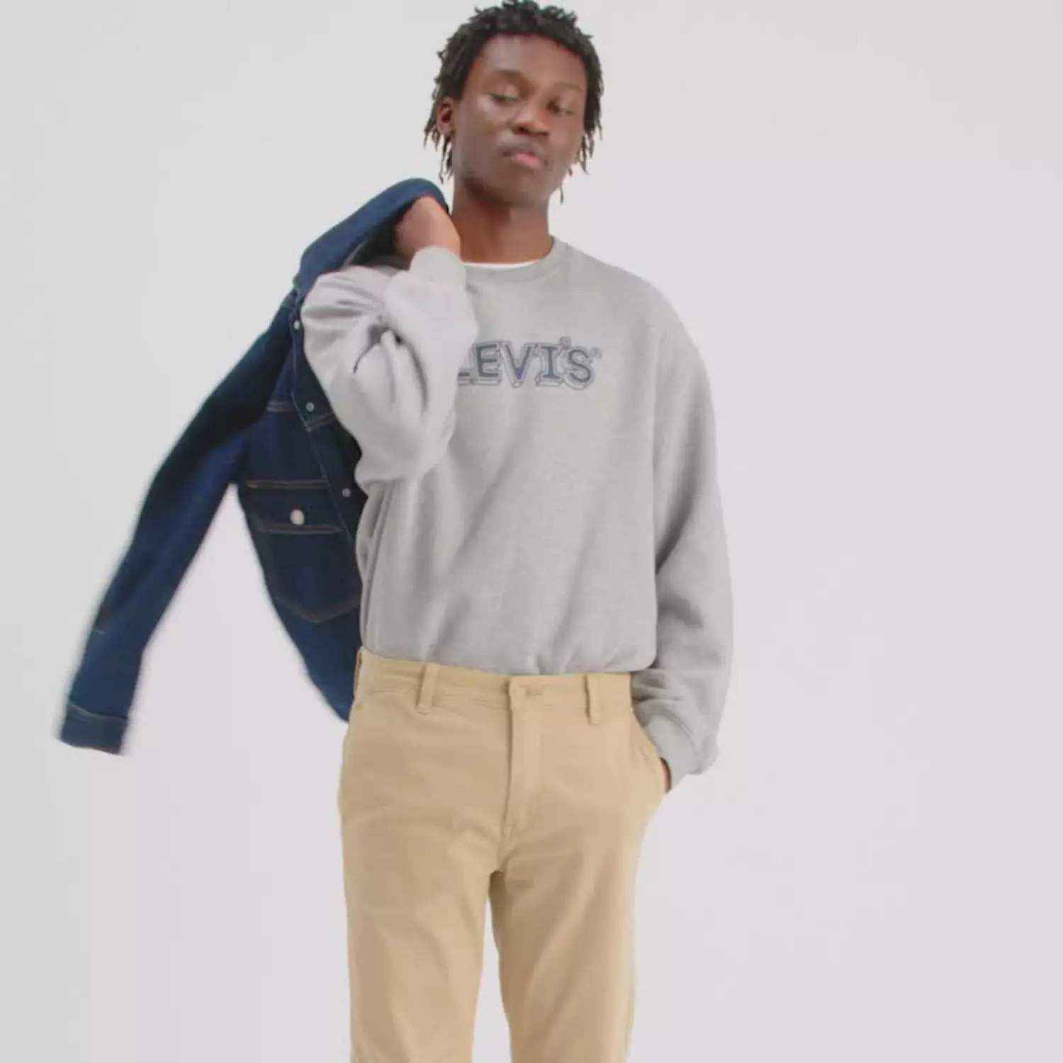 Levi’s xx чиносы стандартного зауженного кроя мужские брюки Levi's, цвет True Chino - Stretch — фото 4
