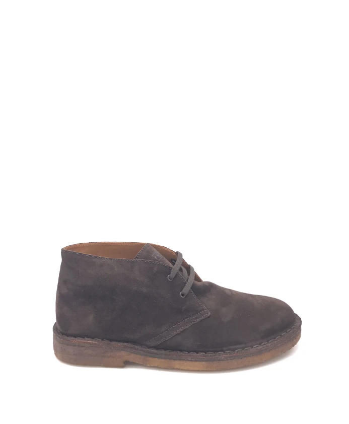 

Классические темно-коричневые замшевые ботинки-дезерты Frau, коричневый