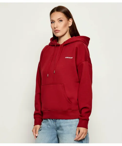 

Американская толстовка Oversize fit Guess Jeans, красный