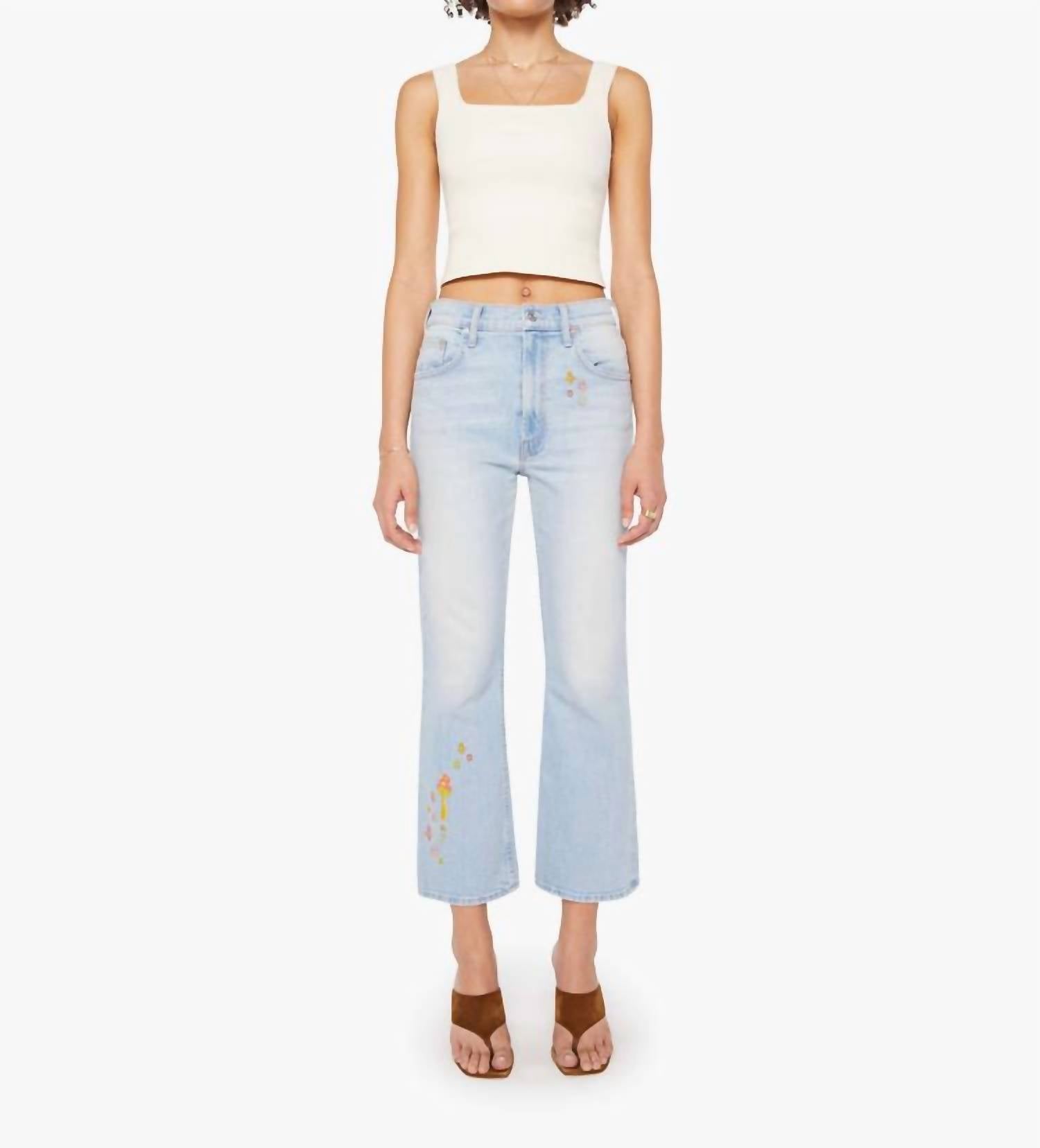 

Джинсы Scooter Ankle Jean в фильме "Going Out On A Limb" Mother, going out on a limb