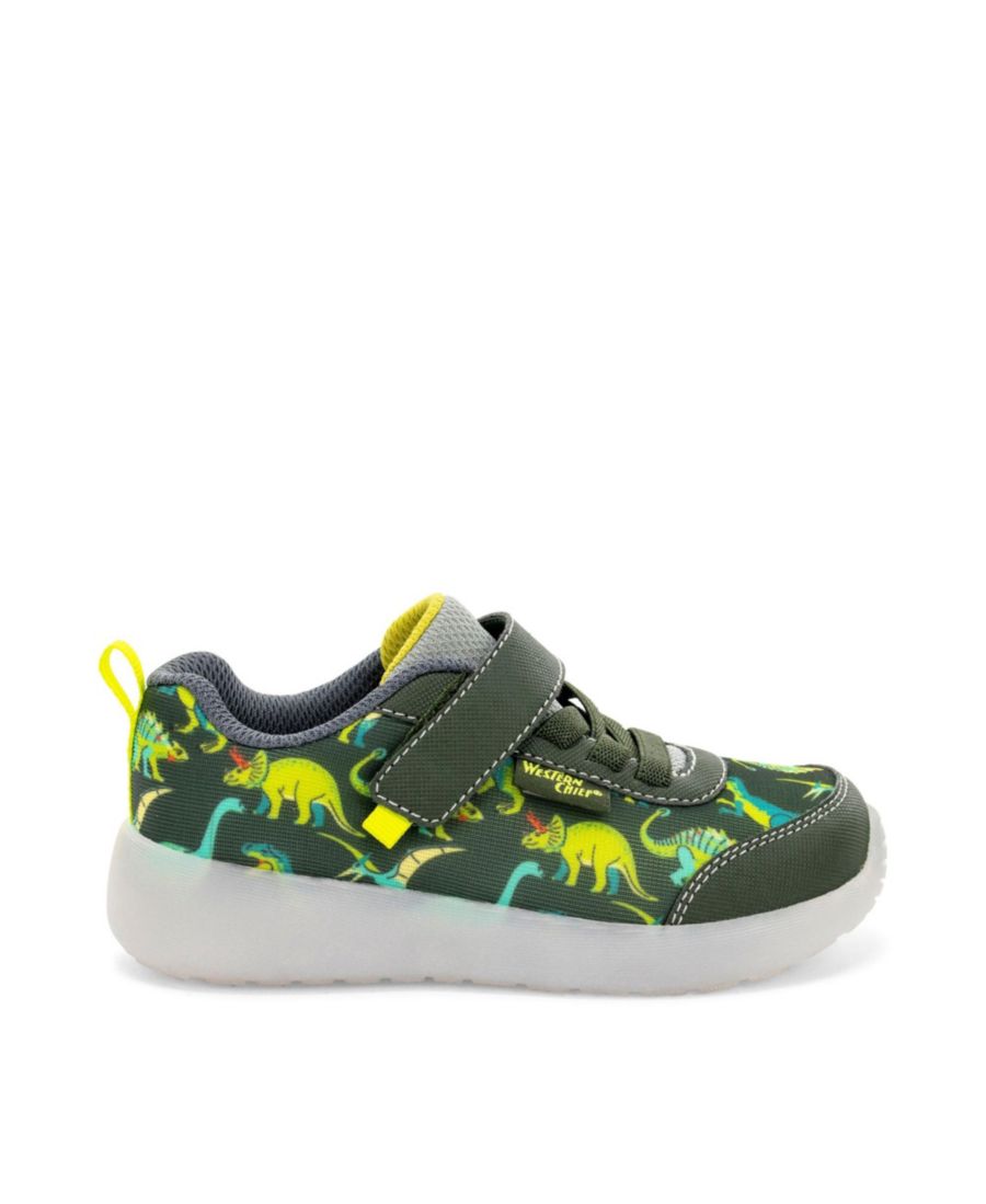 

Детские кроссовки с подсветкой для мальчиков Western Chief, Green