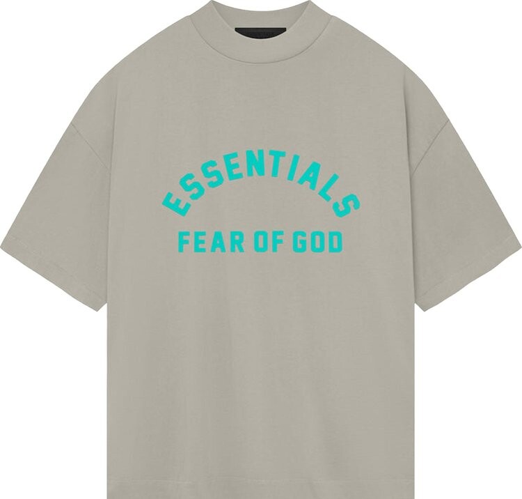 

Футболка Fear of God Essentials Heavy Jersey Crewneck 'Seal', серый