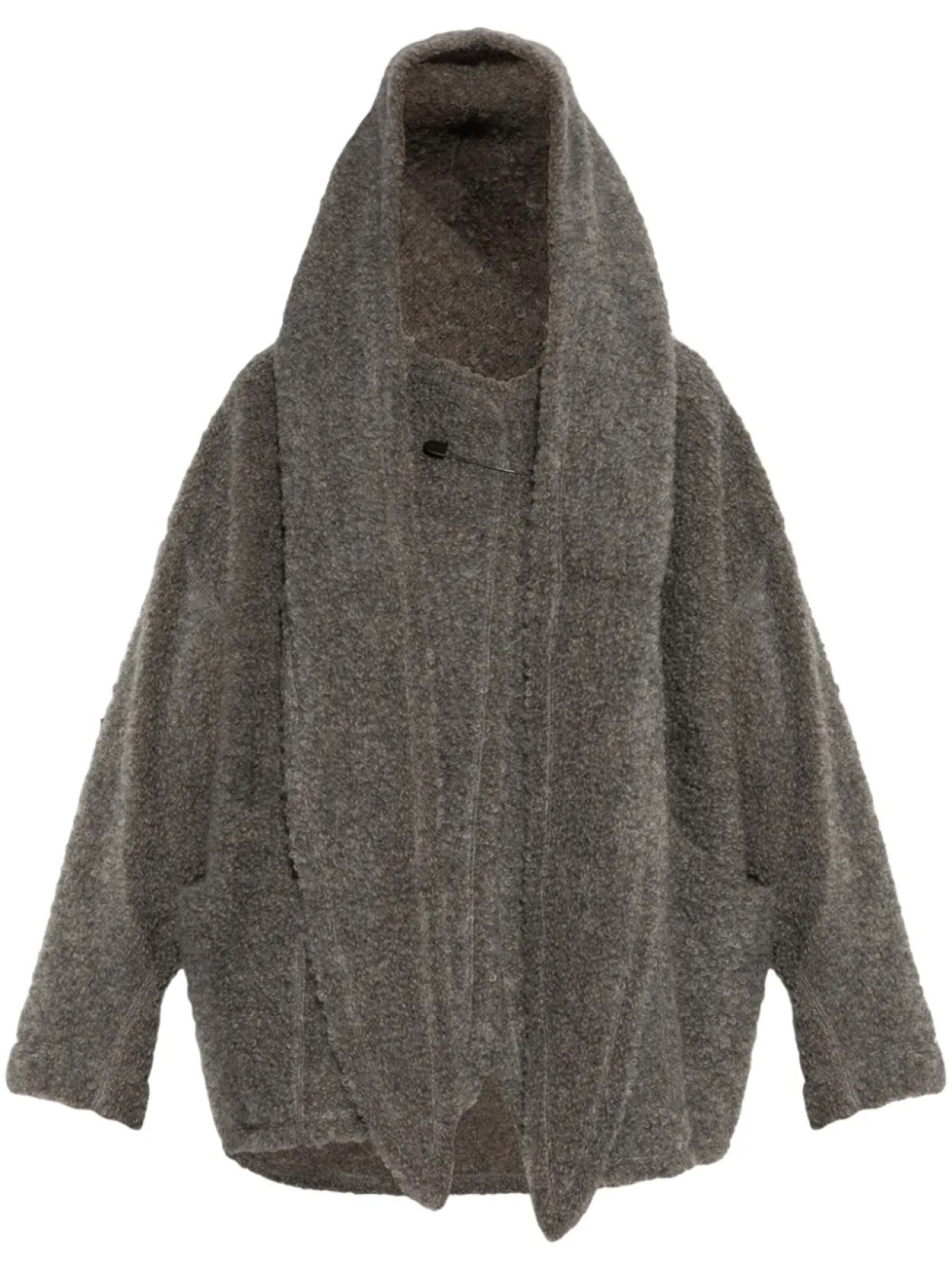 

Шерстяное пальто Issey Miyake, серый