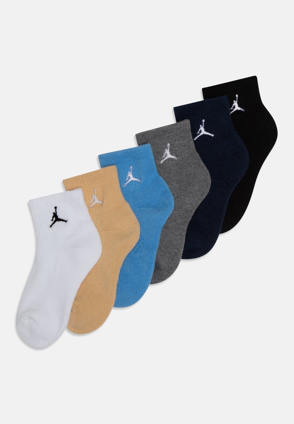 

Спортивные носки Everyday Essentials Ankle 6 Pack Jordan, цвет obsidian