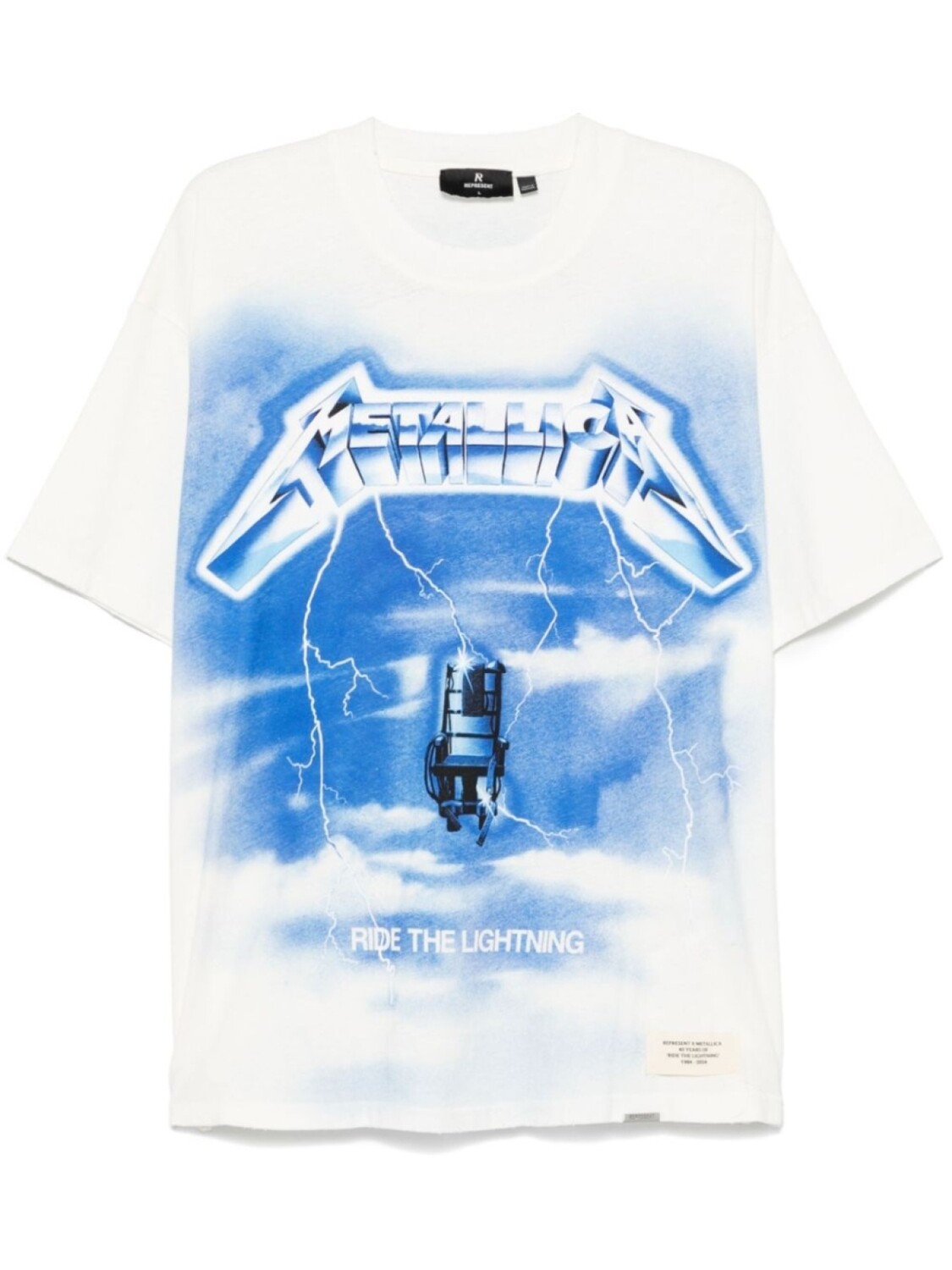 

Футболка x Metallica Ride The Lightning Represent, белый