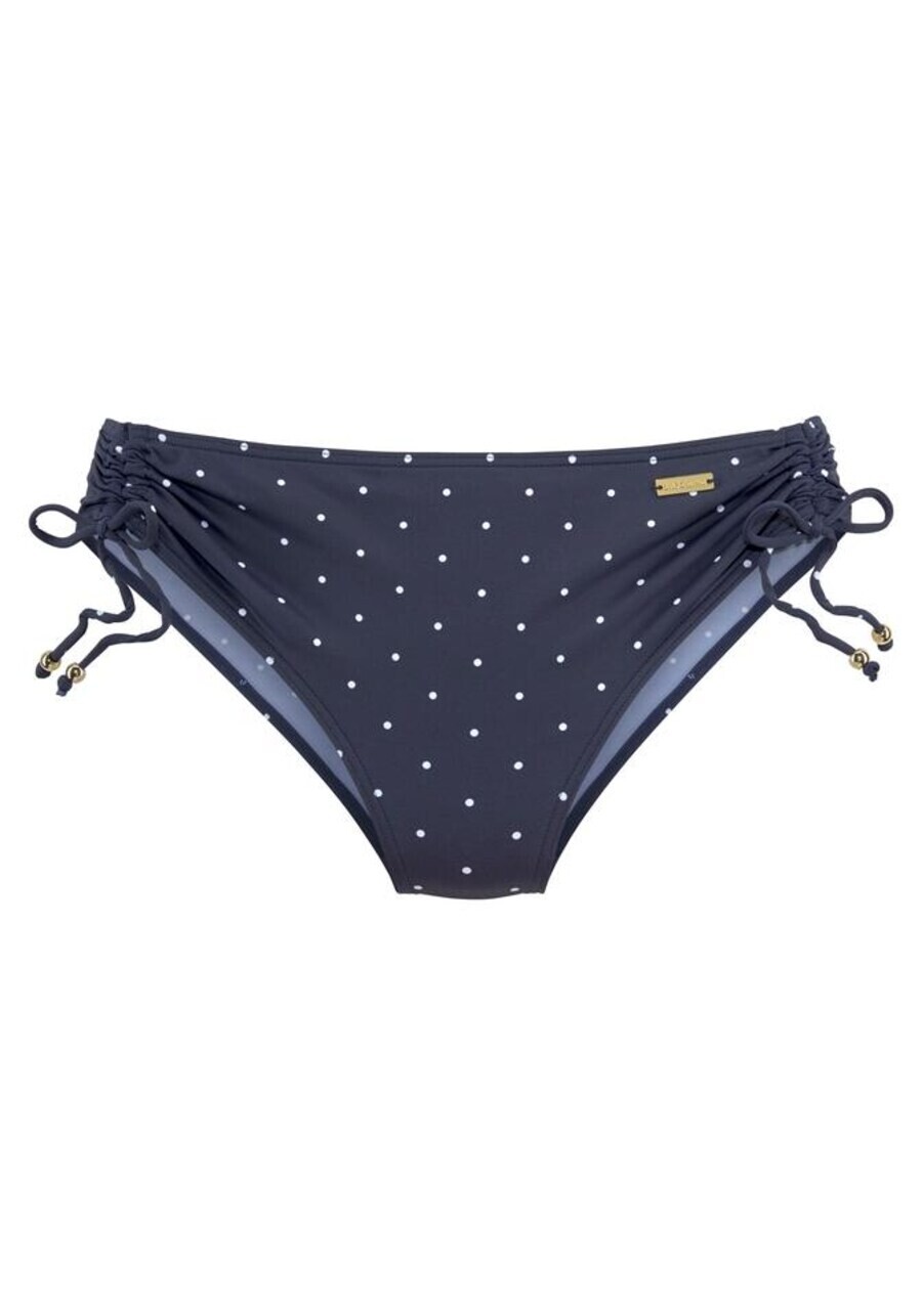 

Плавки бикини LASCANA Bikini Bottoms Sparkel, морской синий